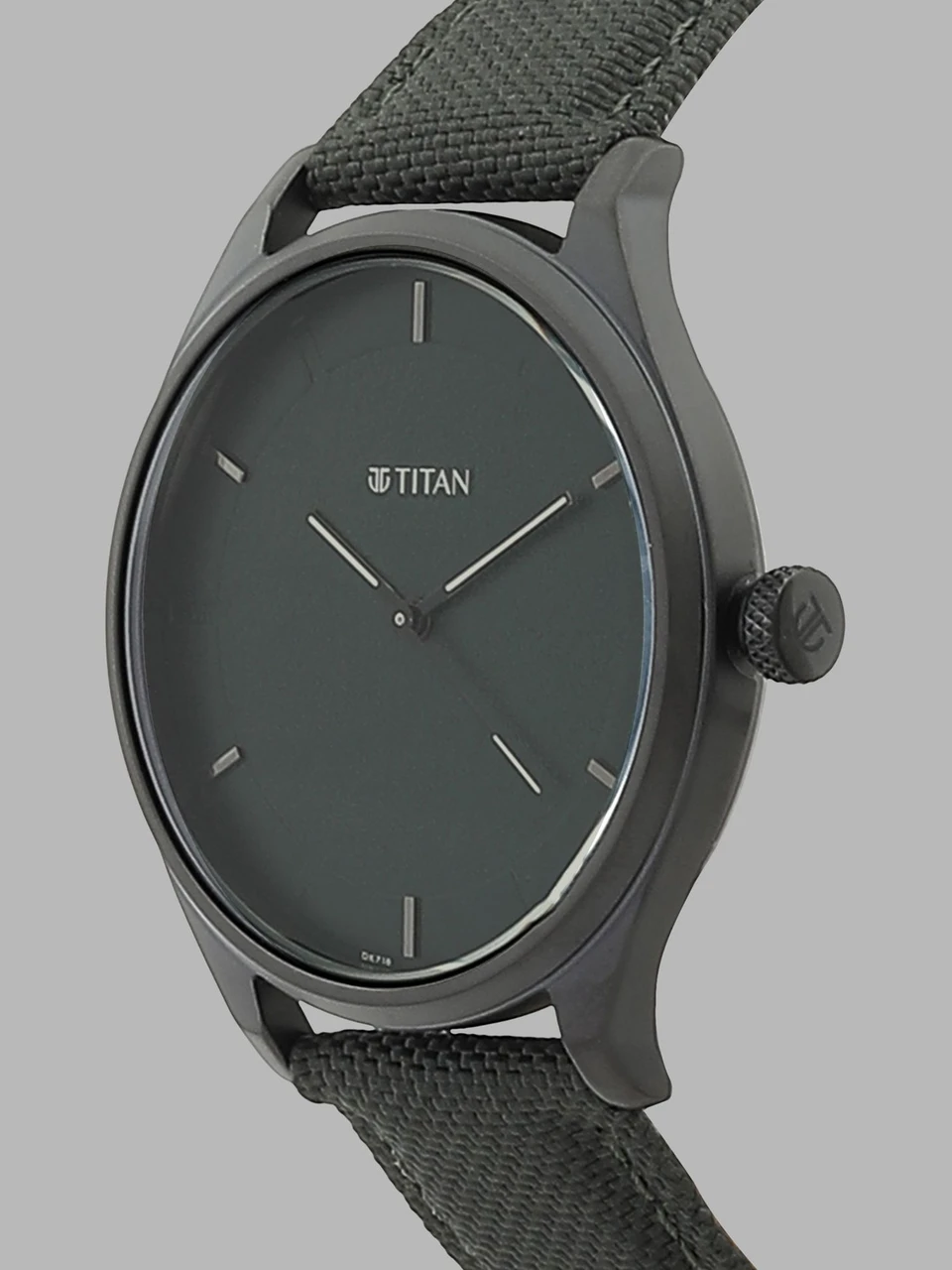 Titan Workwear Green Dial Analog Leather Strap Watch - Image 4
